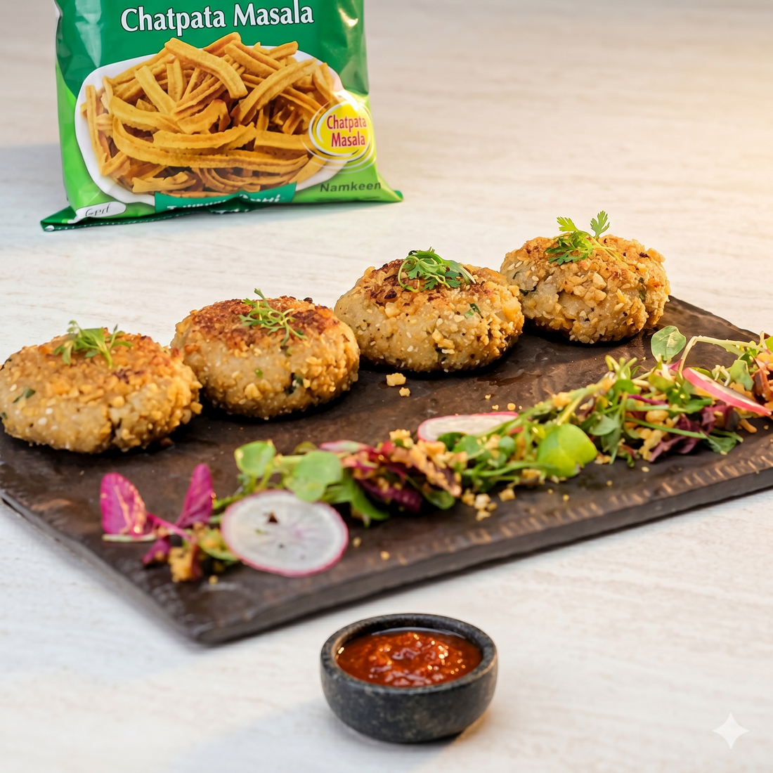 Soya Stick Aloo Tikki
