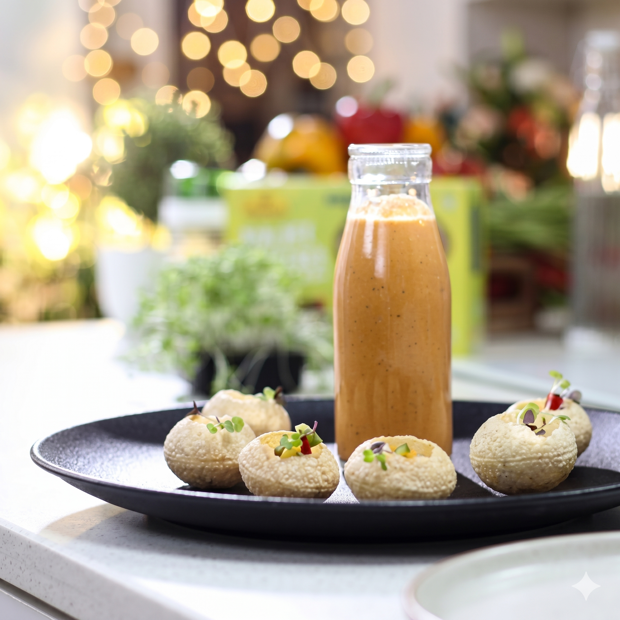 Cheese Pani Puri