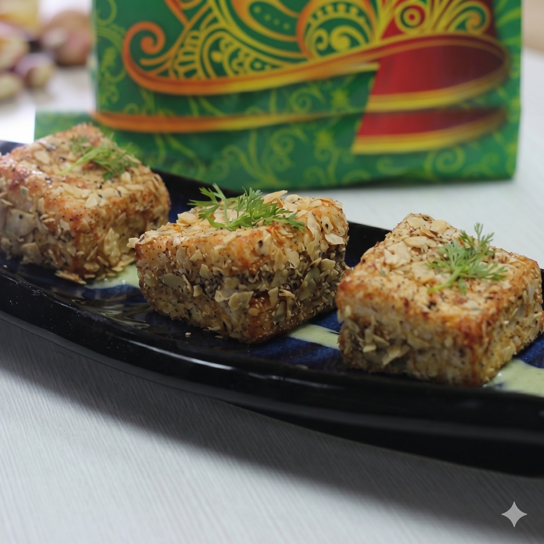 Papad Paneer Pakoda