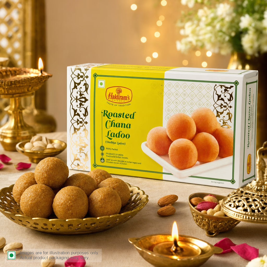 Roasted Chana Ladoo