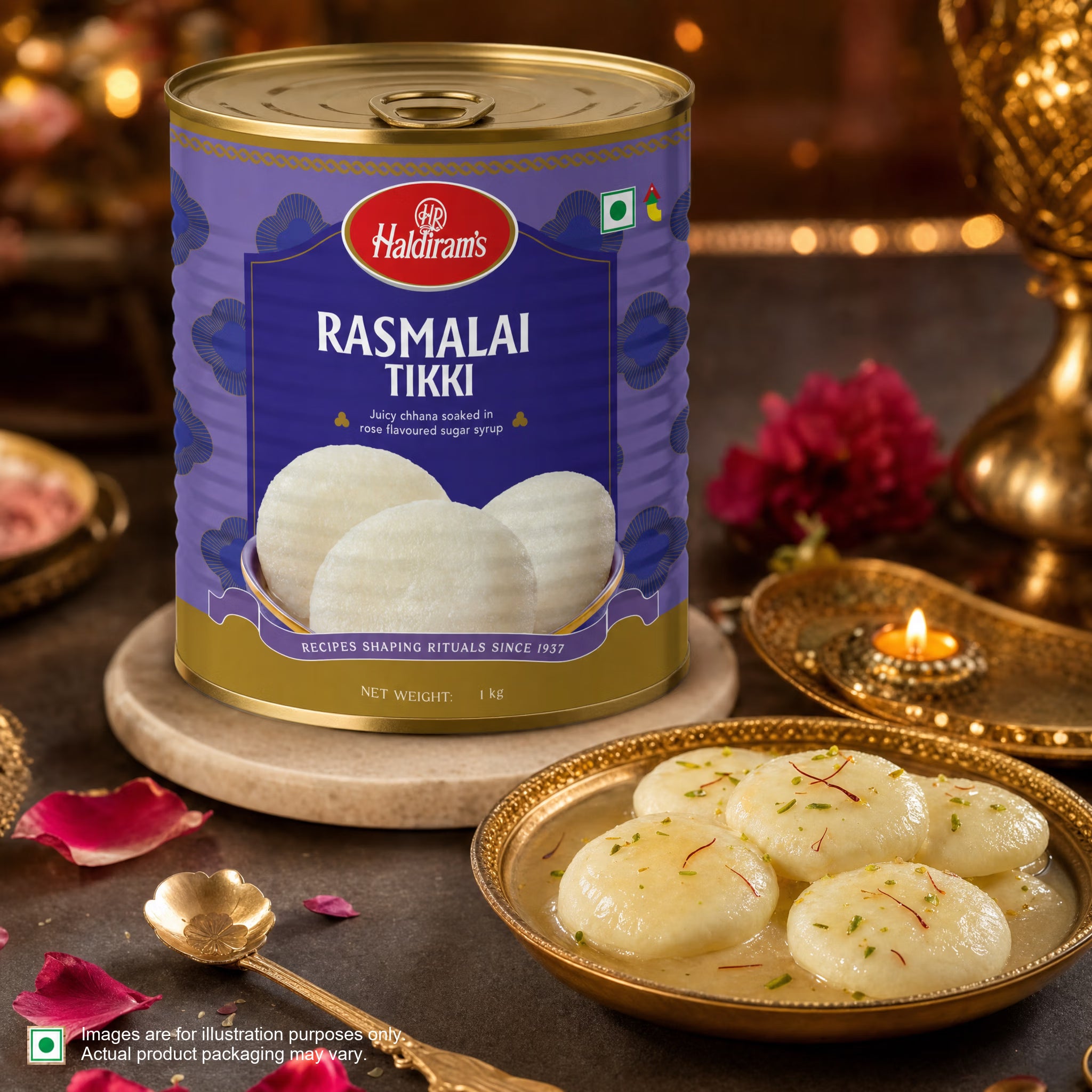 Rasmalai Tikki