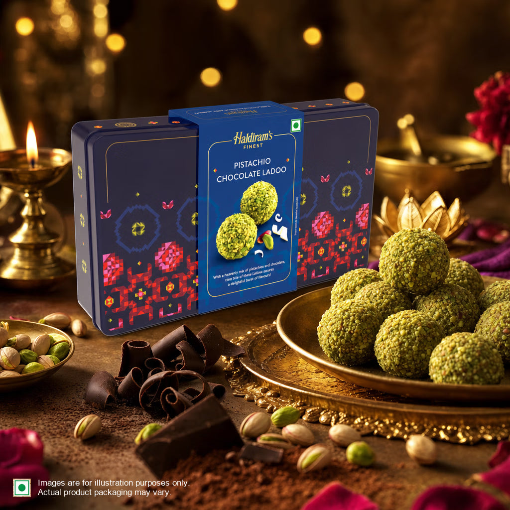 Pistachio Chocolate Ladoo