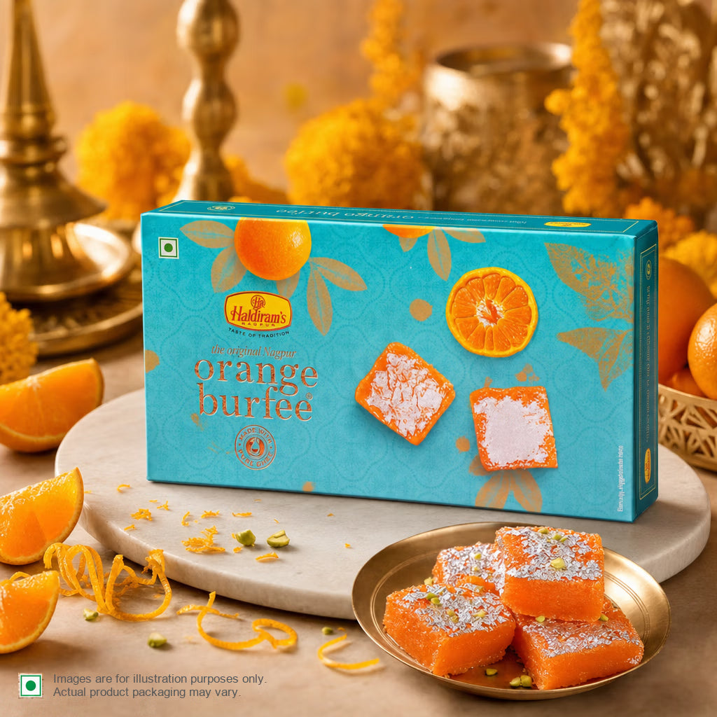 Orange Burfee