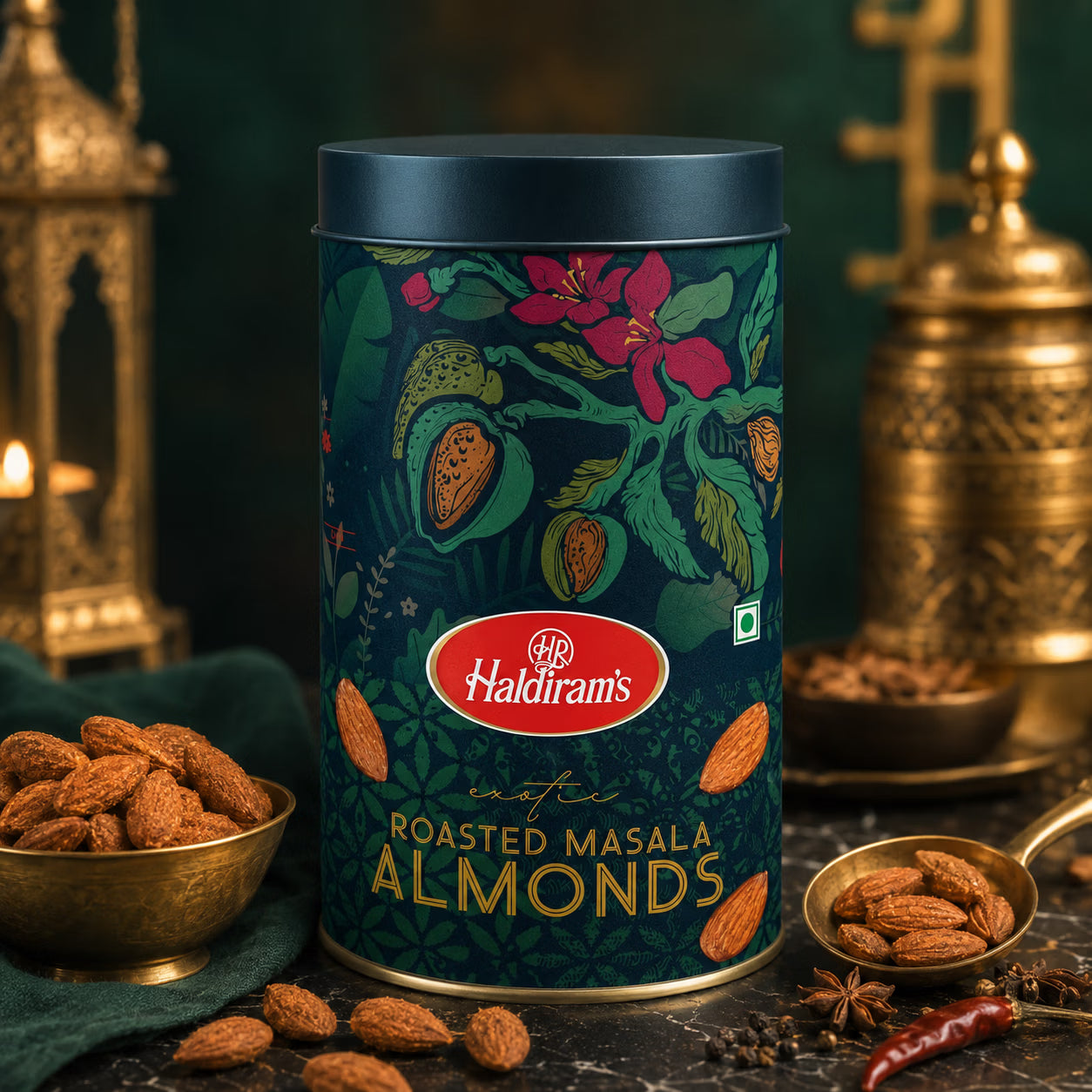 Exotic Roasted Masala Almonds