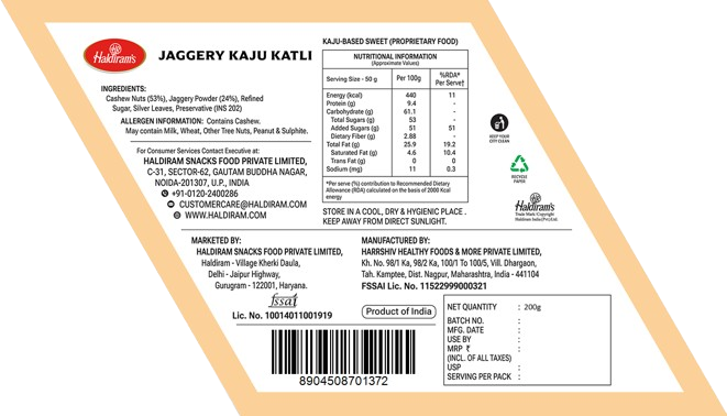 Gud Kaju Katli