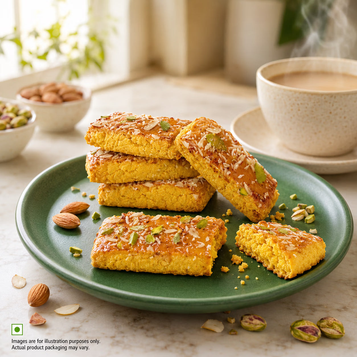 Pista Badam Cookies