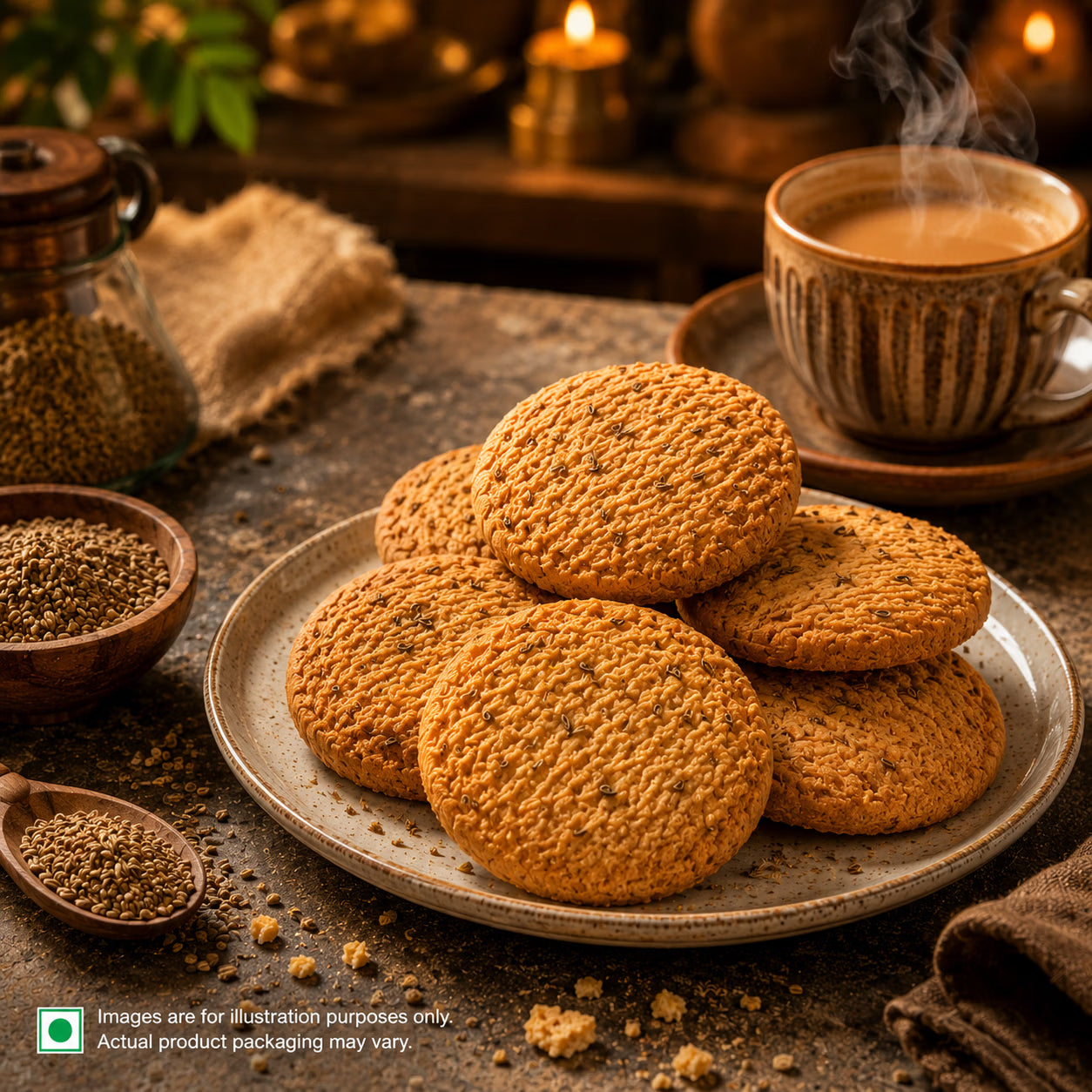 Ajwain Cookies