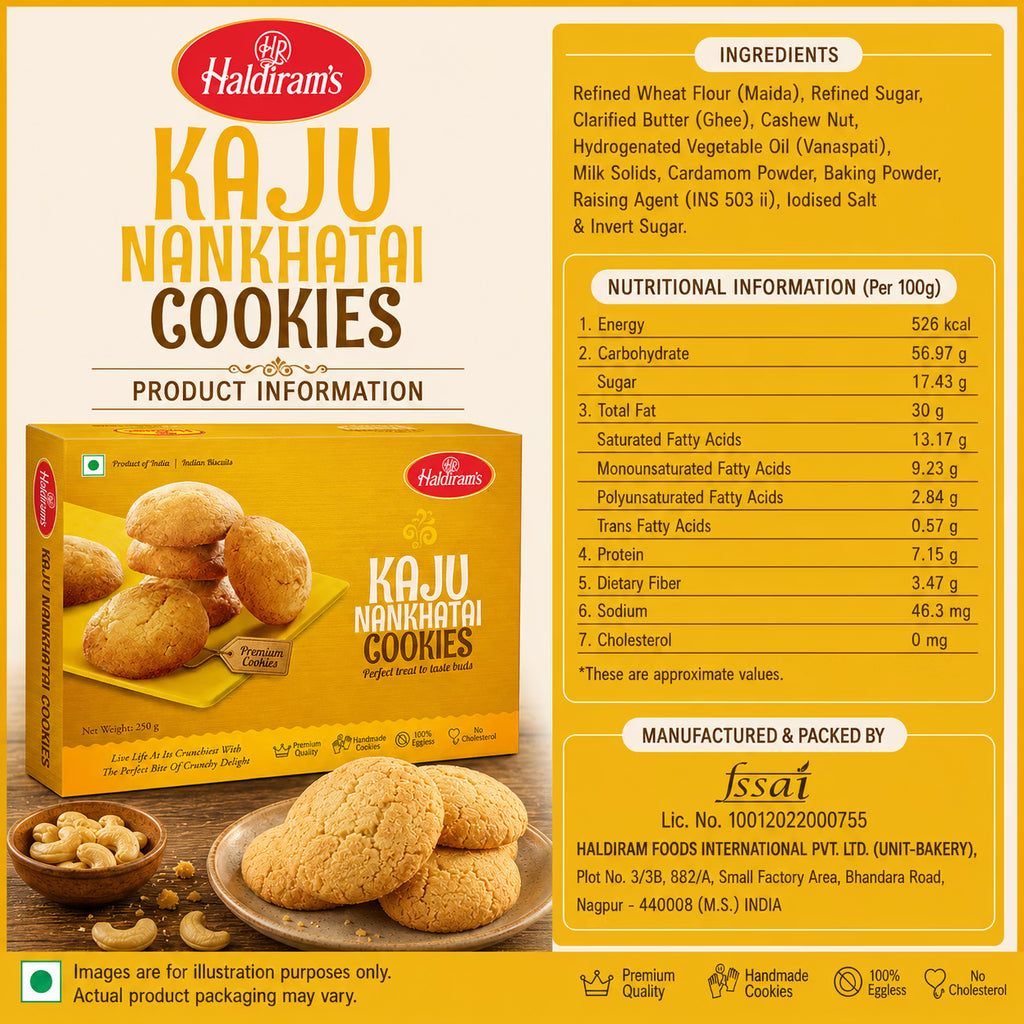 Kaju Nankhatai Cookies