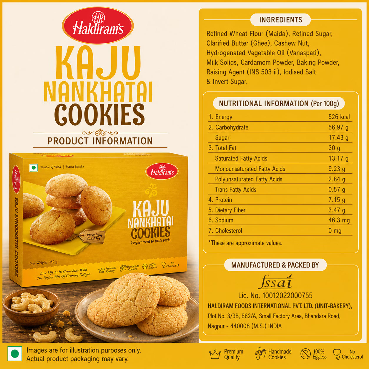 Kaju Nankhatai Cookies