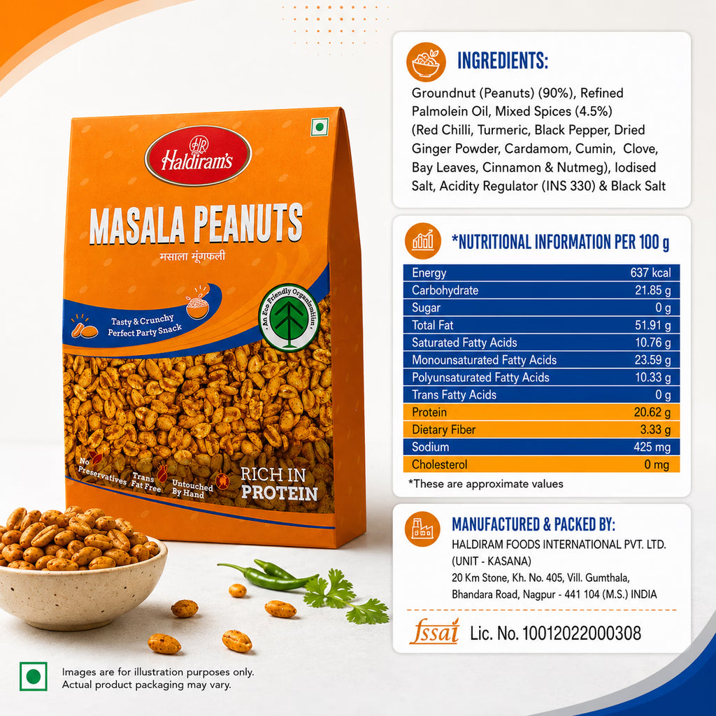 Masala Peanuts (Standy)