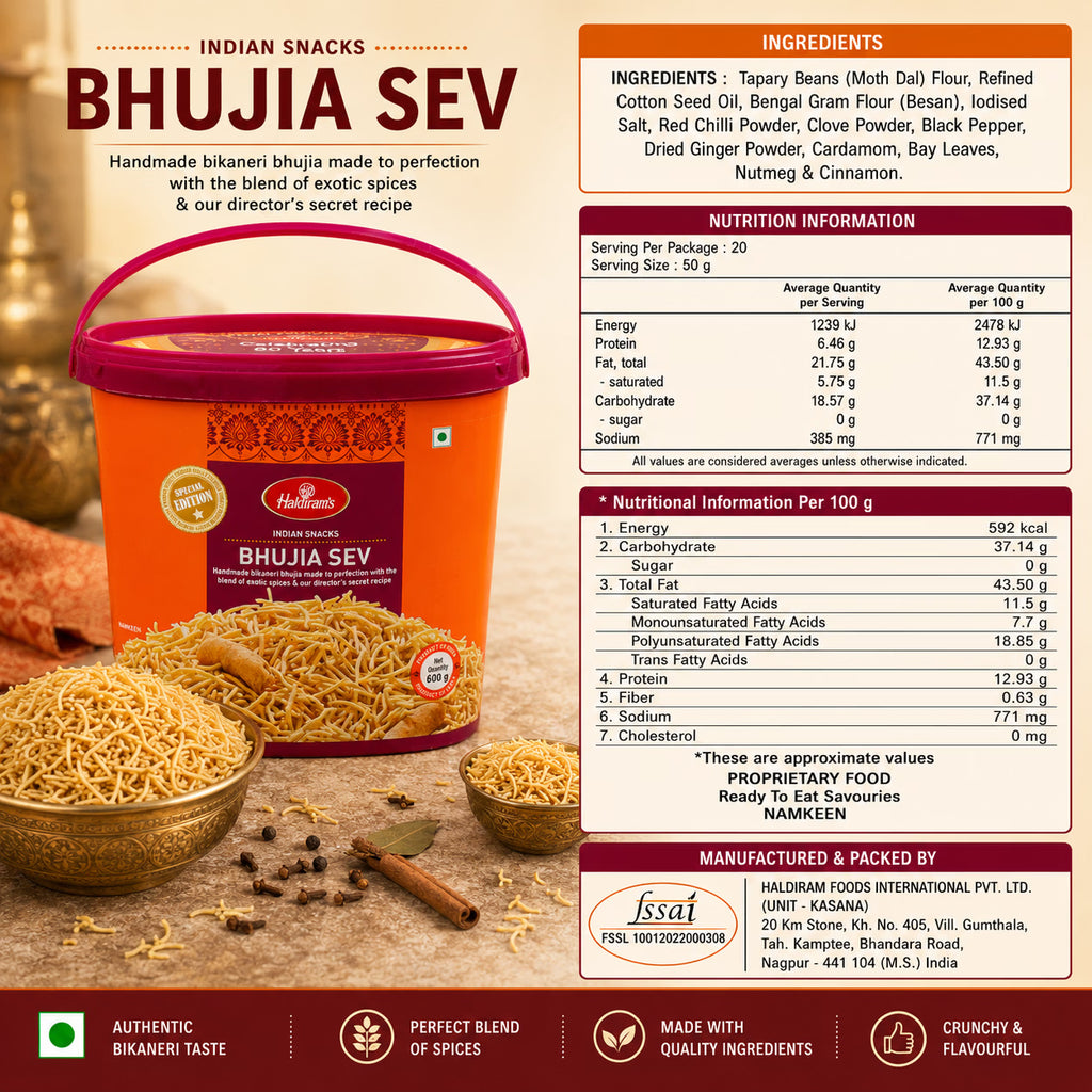 Bhujia Sev Jar