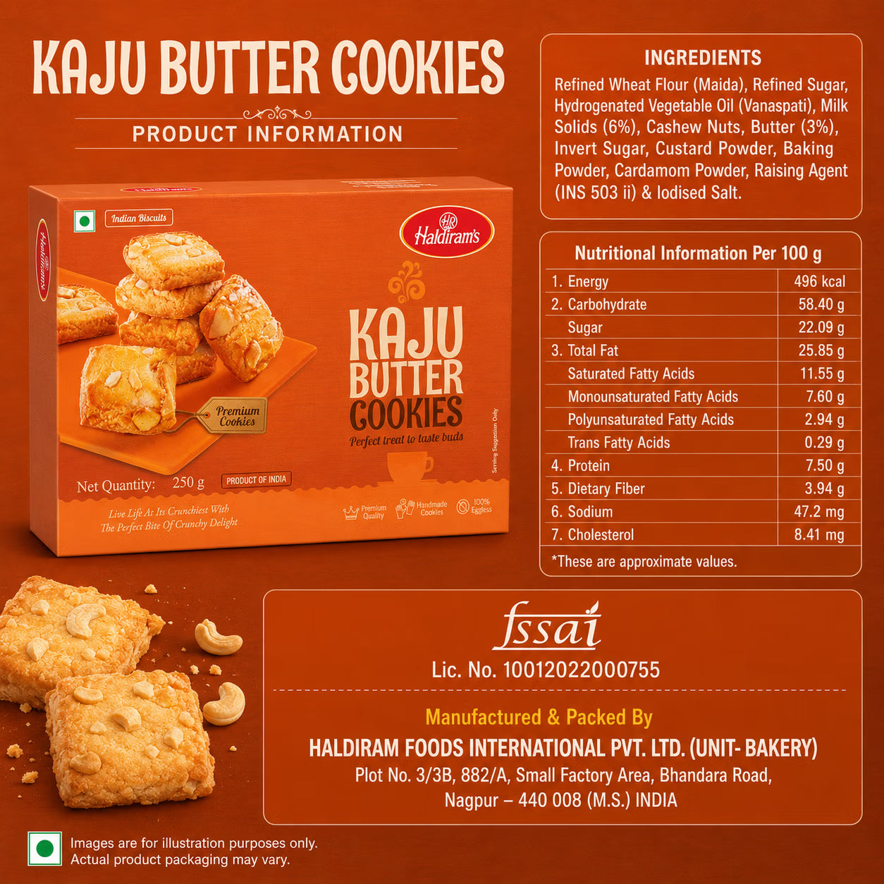 Kaju Butter Cookies