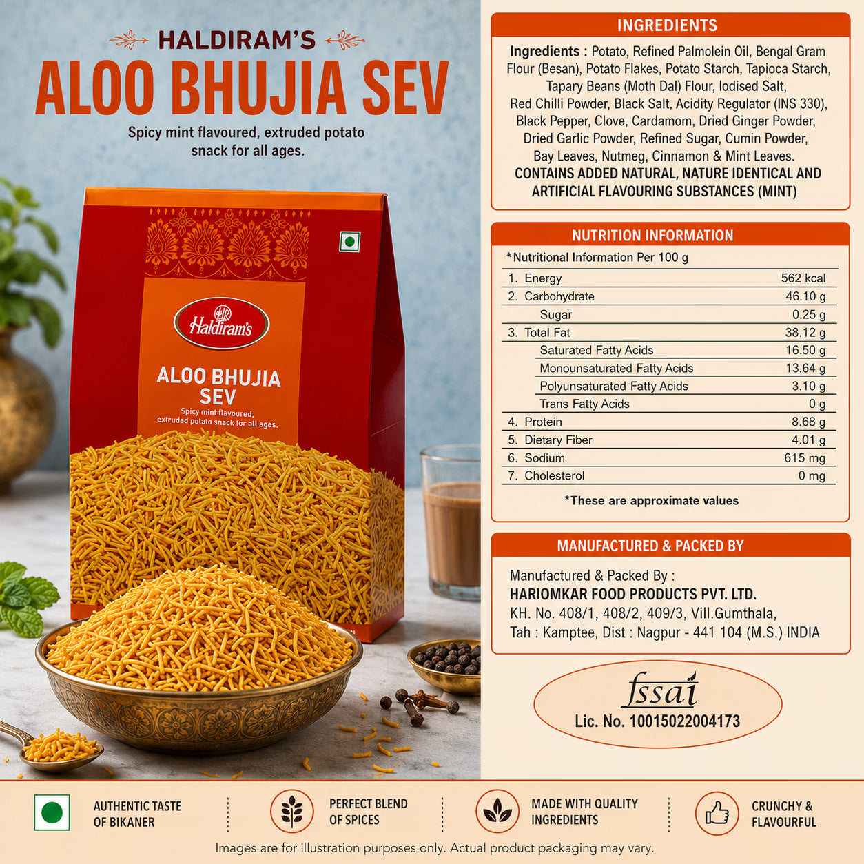 Aloo Bhujia (Standy)