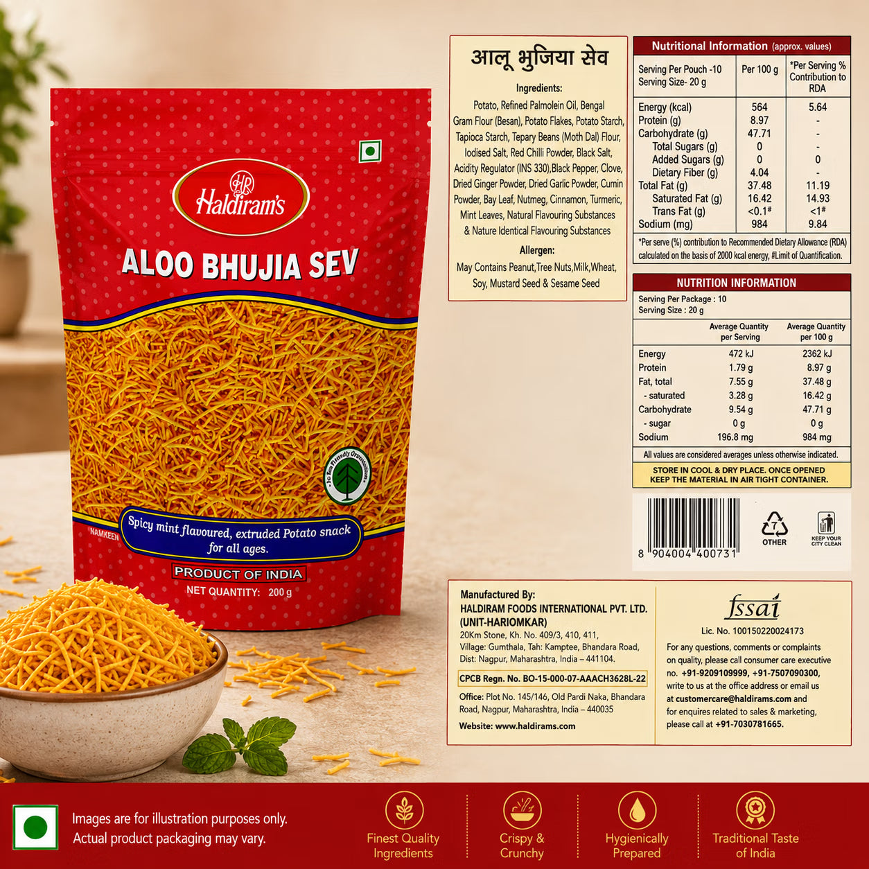 Aloo Bhujia