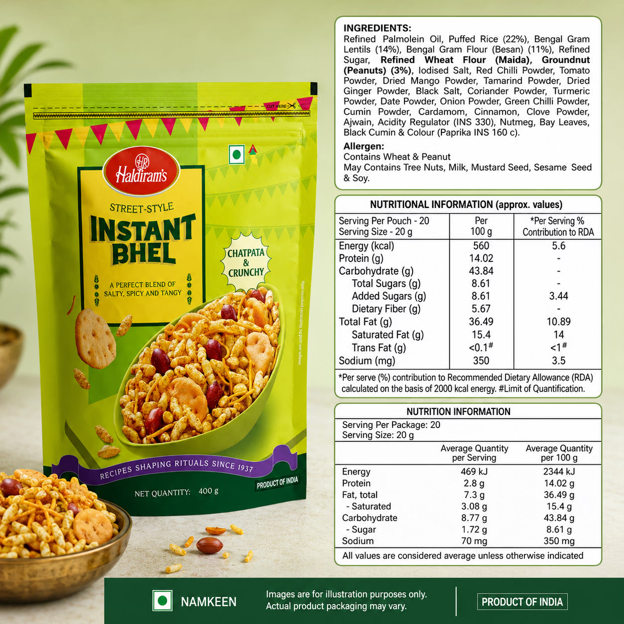 Instant Bhel