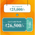 Coupon Worth Rs.25000