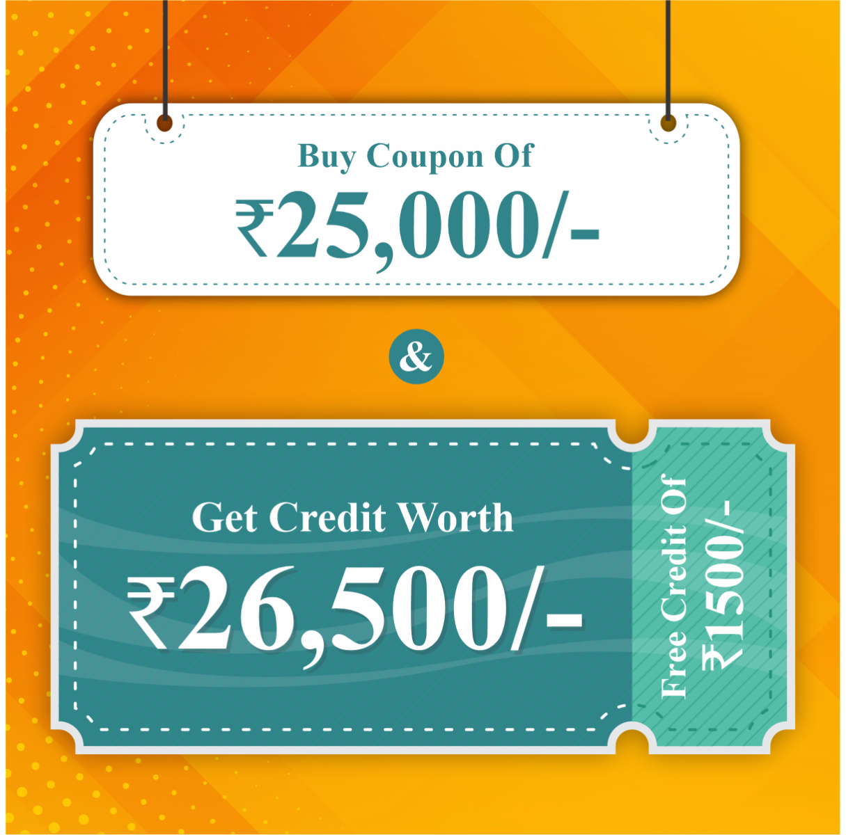 Coupon Worth Rs.25000