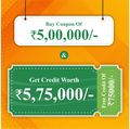Coupon Worth Rs.500000